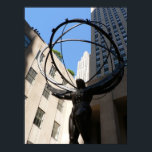 Atlas Poster<br><div class="desc">The Statue of Atlas by Lee Lawrie at the Rockefeller Centre</div>