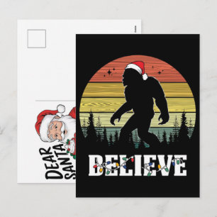 Atlas Space Christmas Retro Humor 2025 Holiday Postcard