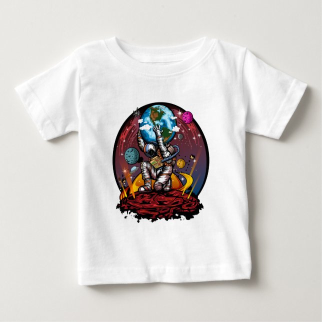 Atlas Space Man Baby T-Shirt (Front)