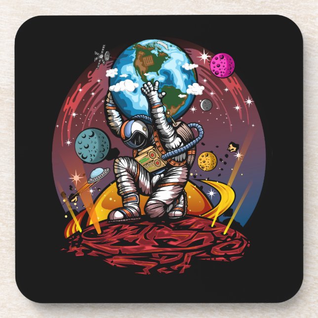 Atlas Space Man Coaster (Front)