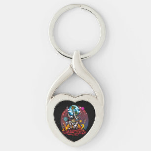 Atlas Space Man Key Ring