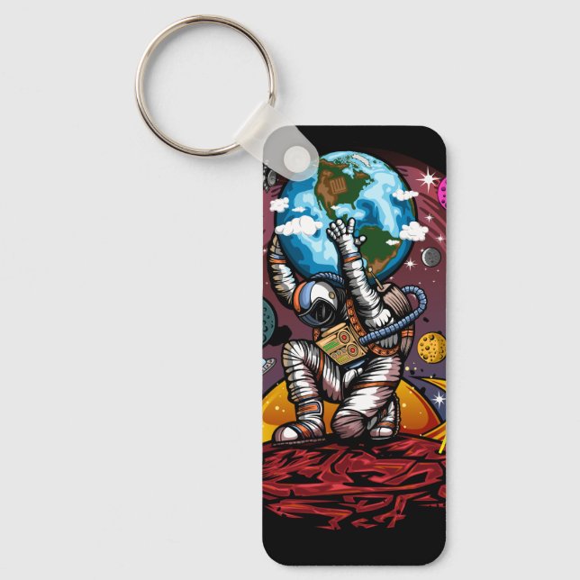 Atlas Space Man Key Ring (Front)