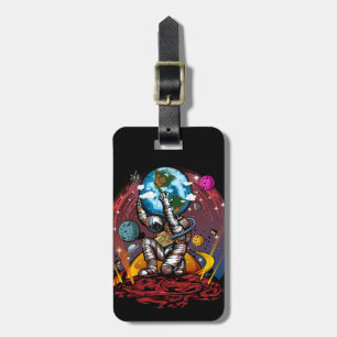 Atlas Space Man Luggage Tag