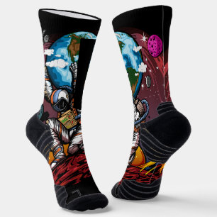 Atlas Space Man Socks