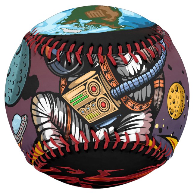 Atlas Space Man Softball (Front)