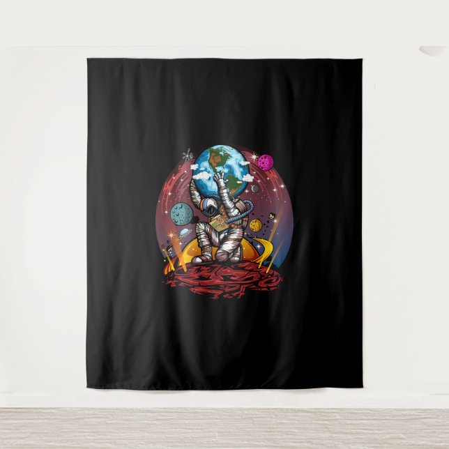 Atlas Space Man Tapestry (Front)