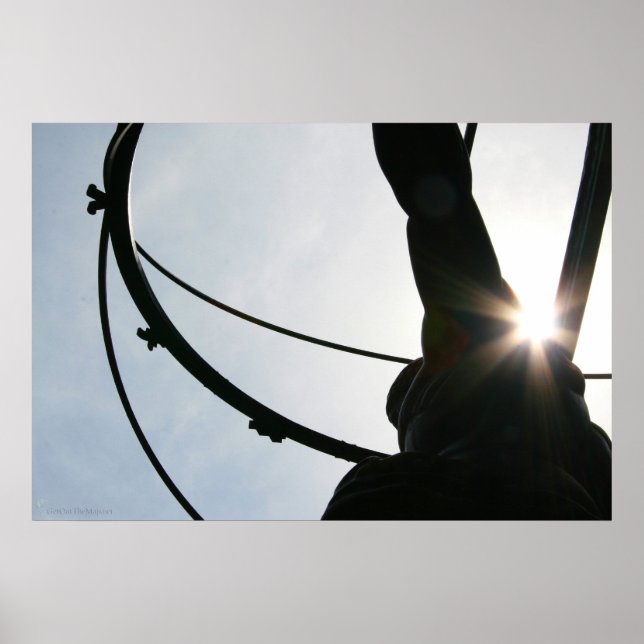 Atlas statue print (Front)