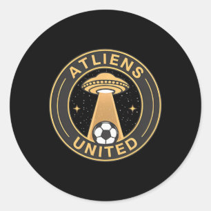 Atliens United, 404 United Atlanta Soccer Fan Jers Classic Round Sticker