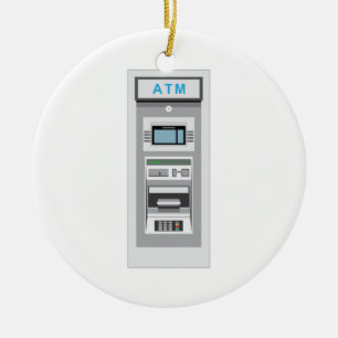 ATM CERAMIC ORNAMENT