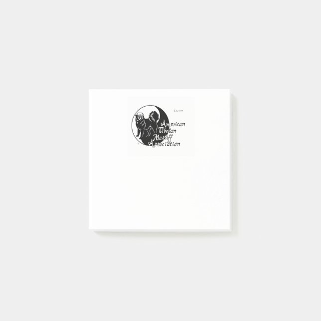 ATMA logo post-it notes 3"x3" (Front)