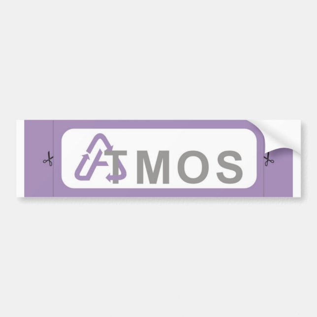 Atmos Bumper Sticker (Front)