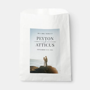 Atmosphere Elegant Bride and Groom Favour Bag
