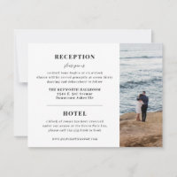 Atmosphere Wedding Invitation Enclosure Card