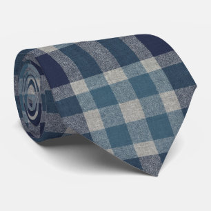 Atmospheric Coastal and Moody Blue Weathered Tie