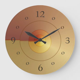 Atmospheric in Gold and Tan > Simplistic Clocks