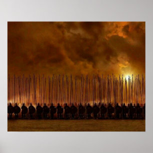 Atmospheric Marching Phalanx Poster