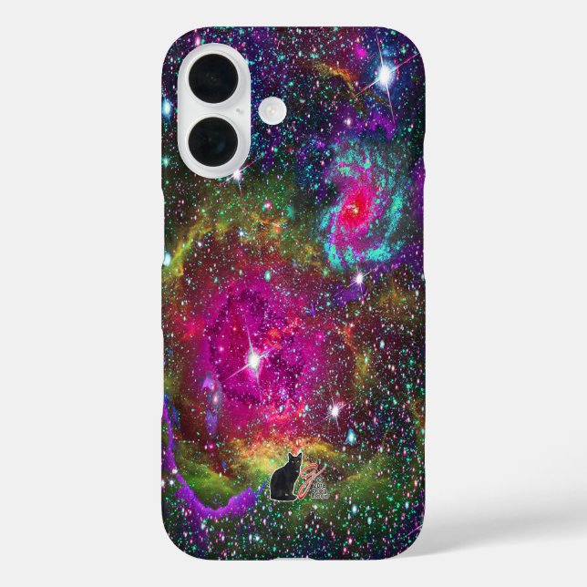 Atmospheric Star Field Phone Case (Back)