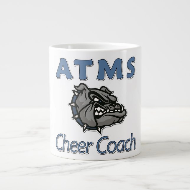 ATMS Cheer COACH Large Coffee Mug (Front)