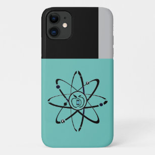 Atom (Green, Black & Grey) Case-Mate iPhone Case