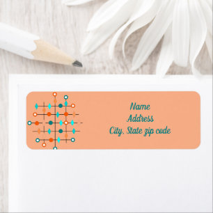 Atom Grid  Return Address Label