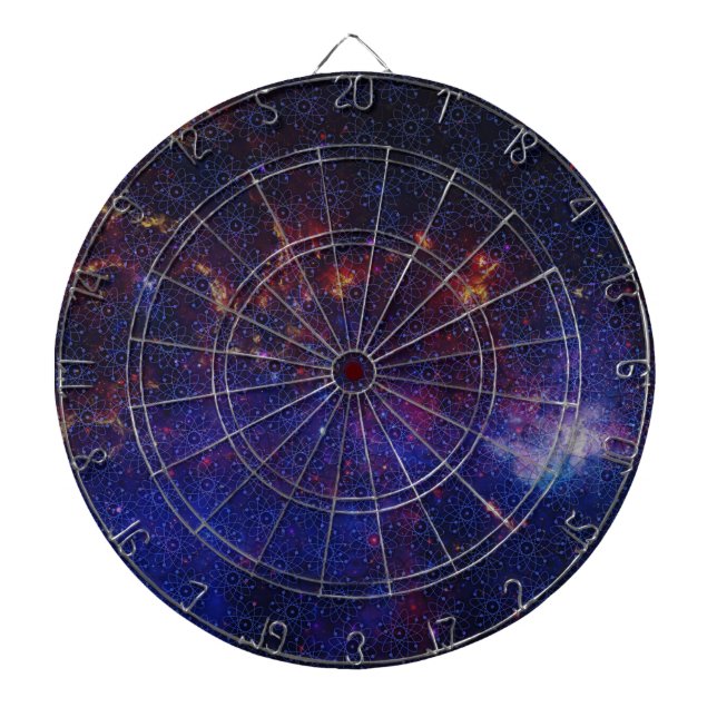 Atom Pattern Dartboard (Front)