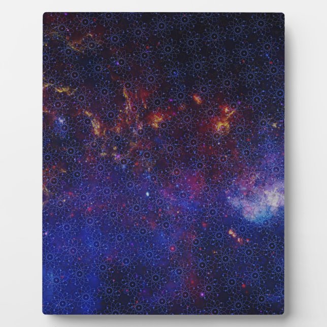 Atom Pattern Plaque (Front)