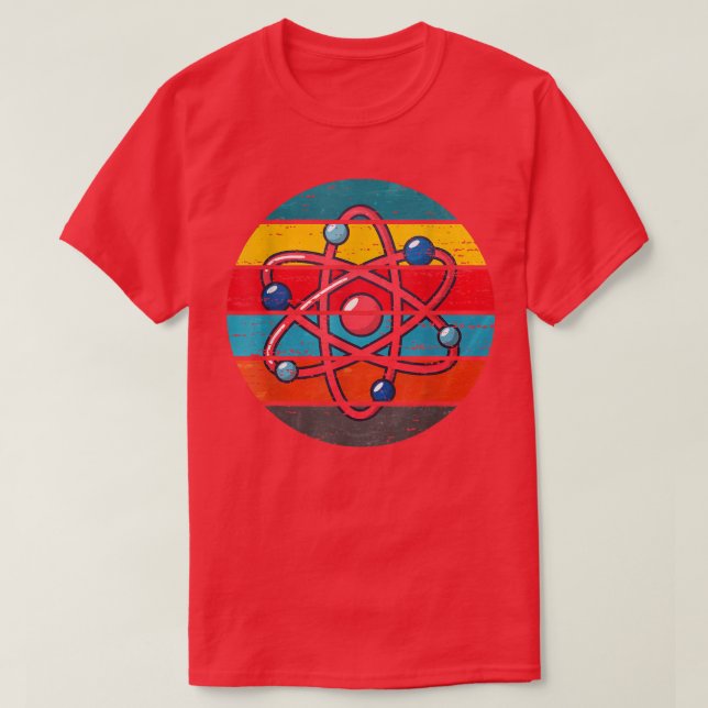 Atom Science Symbol 102 T-Shirt (Design Front)