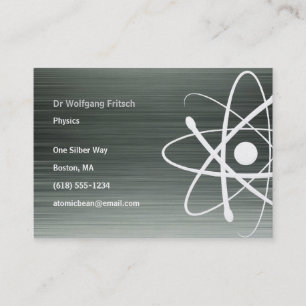 Atom - Scientist Business Card