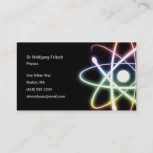 Atom - Scientist Business Card