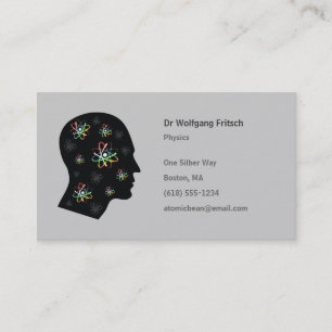 Atom - Scientist Business Card