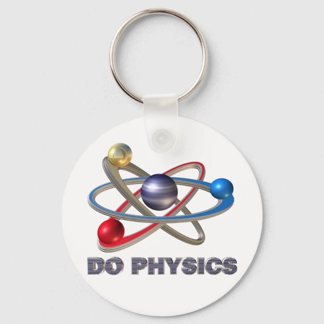 Atom symbol key ring (Front)