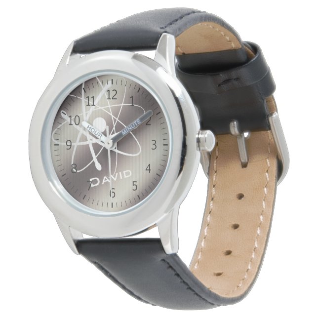 Atom Symbol | Smart Kid Gifts Watch (Angled)