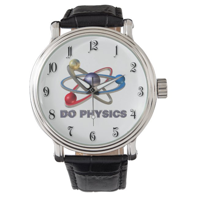 Atom symbol watch (Front)