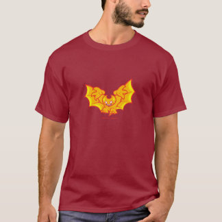 atombat atomises red outline T-Shirt 2