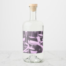 Atomic 50s Retro Martini Cocktail Pattern
