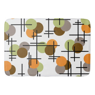 Atomic Age Molecules 2 Bath Mat