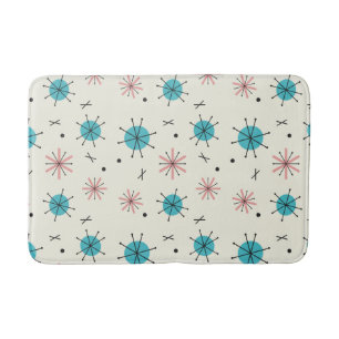Atomic Age Planets Starbursts Bath Mat
