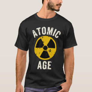 Atomic Age Radioactive Warning Symbol T-Shirt