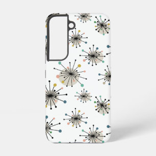 Atomic Age Starburst Mid Century Retro Samsung Galaxy Case