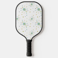 Atomic Age Starburst Polka Dots Midcentury Modern