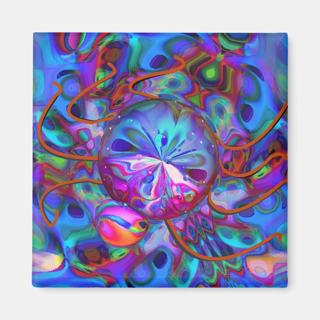 Atomic Bedbug Magnet (Front)