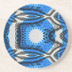 Atomic Blue Coaster