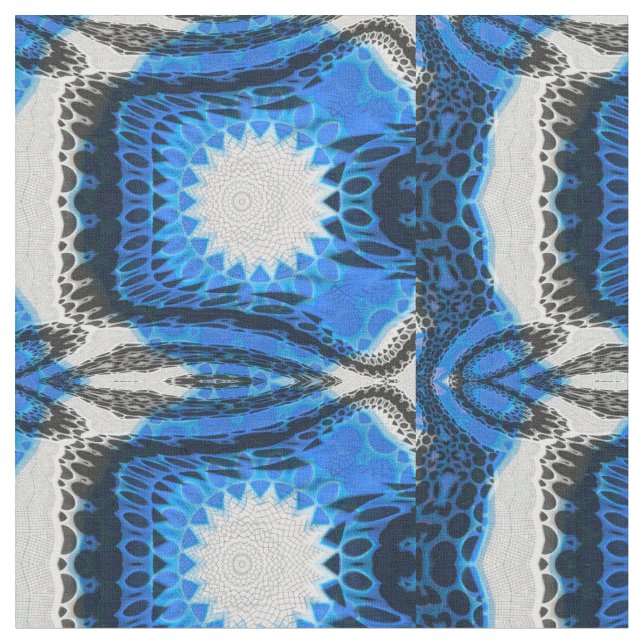 Atomic Blue Fabric (Close Up)