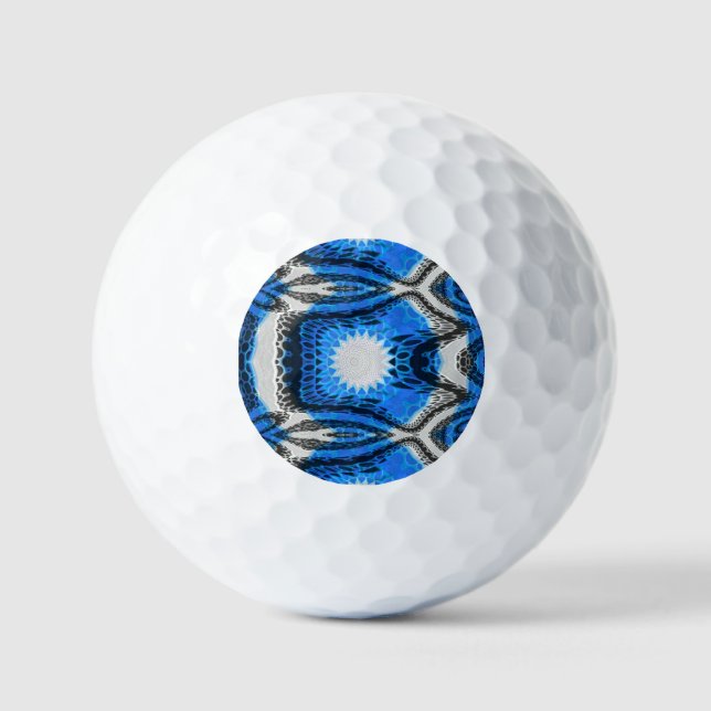 Atomic Blue Golf Balls (Front)