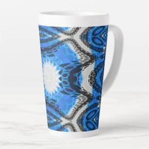 Atomic Blue Latte Mug