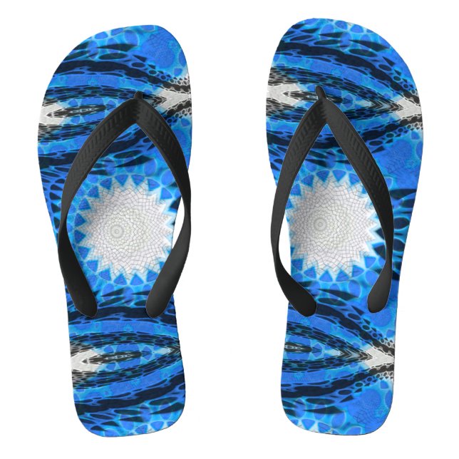 Atomic Blue Thongs (Footbed)