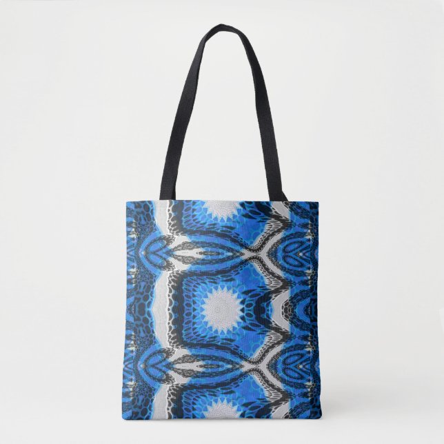 Atomic Blue Tote Bag (Front)