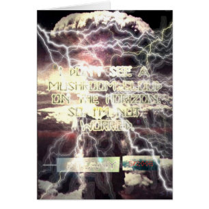 Atomic Bomb greeting card