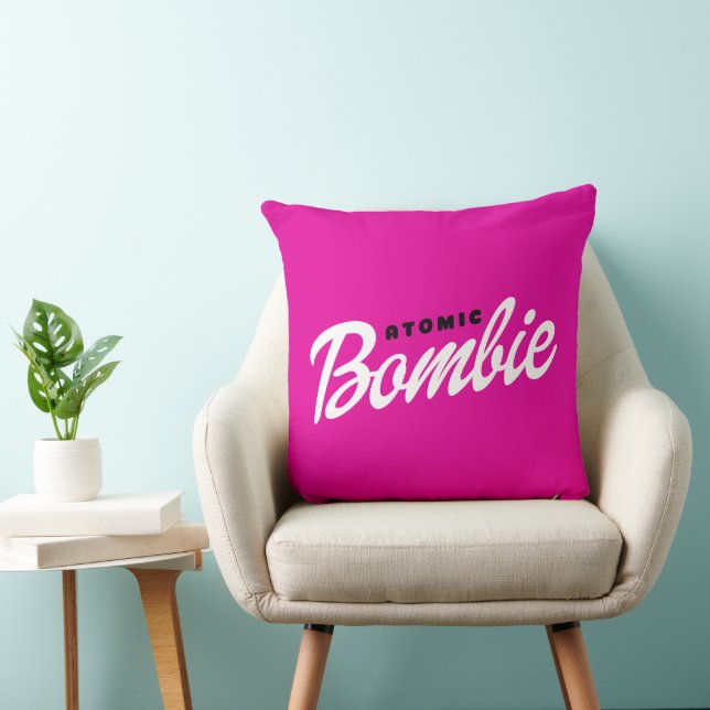 Atomic Bombie pink magenta doll Cushion (Chair)