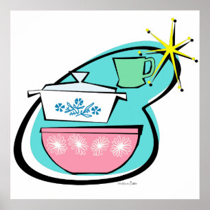 Atomic Cookware Design Poster